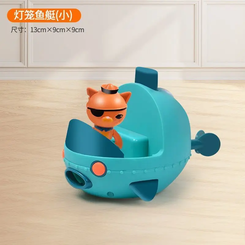 Original Tv Octonauts All Gup Submarine Boat Vehicles Toys Action Figures Kwazii Barnacles Peso Model Toy Children Cartoon Gifts