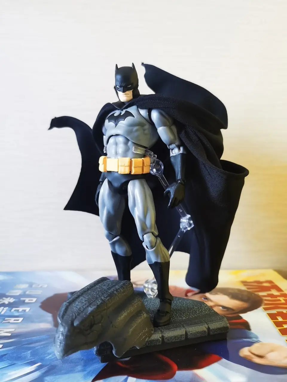 In Stock CT Toys Batman Figure Batman Mafex 126 Action Figures DC Justice League Hush Figurine The Dark Knight Collection Toy