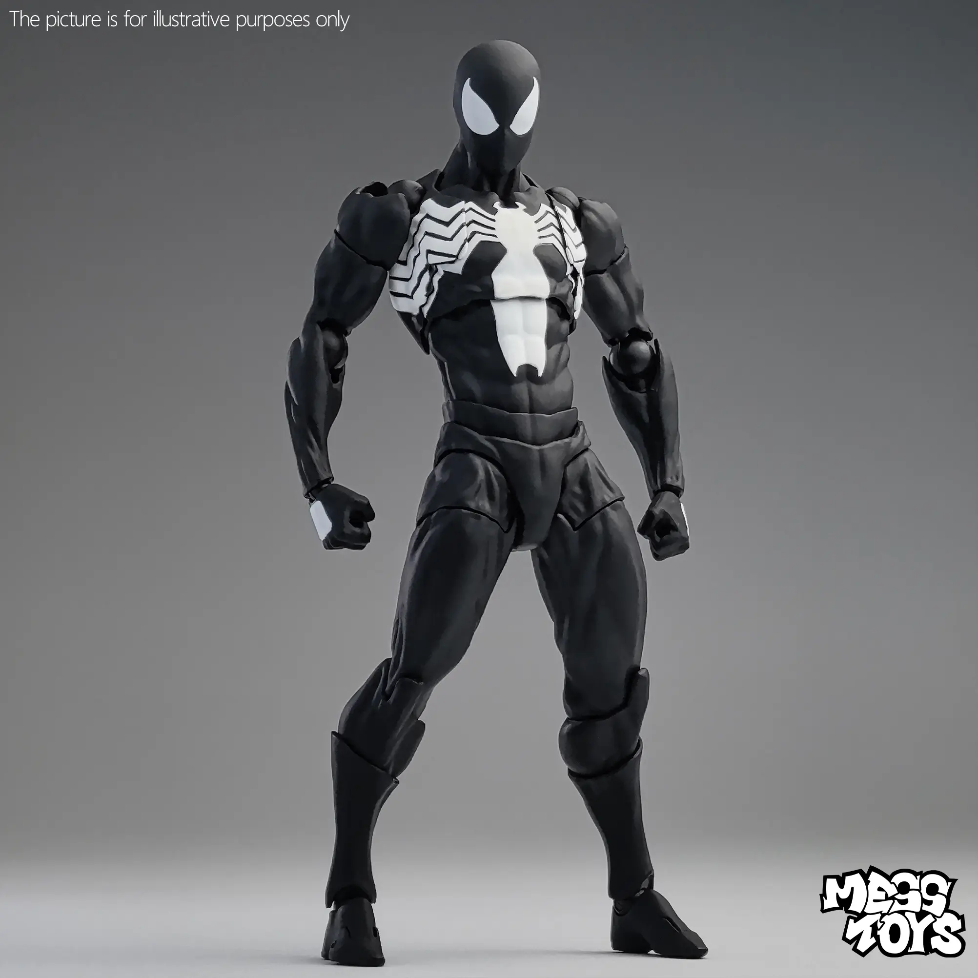 In Stock 2025 New Spider Figure Ct Toys Black Red Spider Mess Toys Anime Action Figure Figurine Statue Model Customized Gift Toy