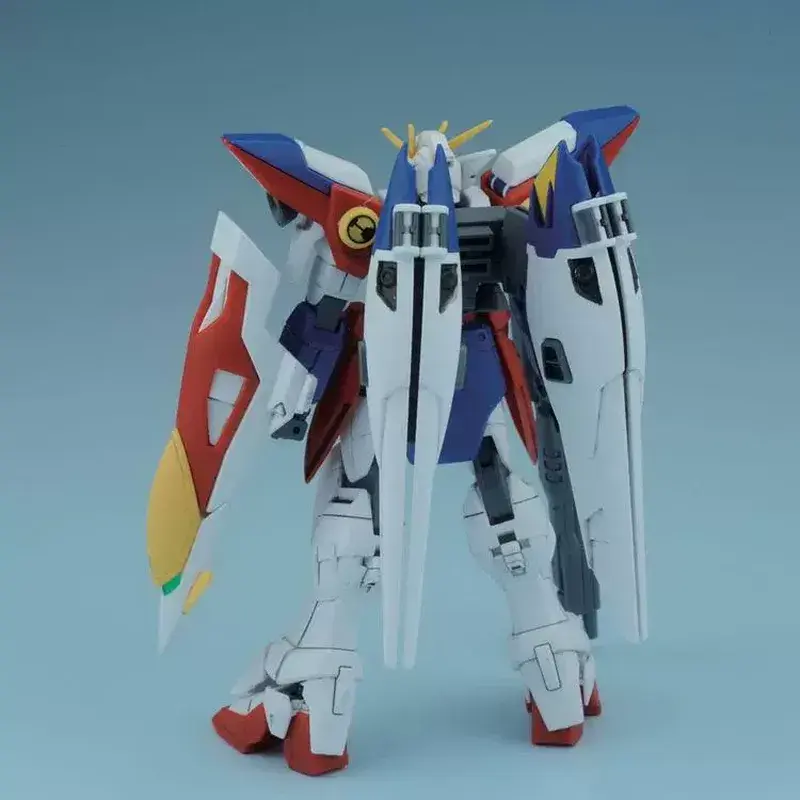Bandai Unicorn Gundam Ew Flying Wing Model Kit HG1/144 Action Figure Babatos Red Heretic Handheld Desktop Decoration Toy Gift