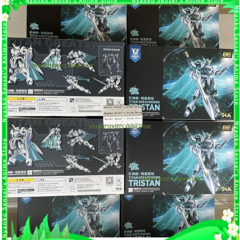 In Stock SNAA The Knights of The Round Table TRISTAN GREATSWORD Assembled Mecha Action Figure Anime Model Trendy Toys Desktop