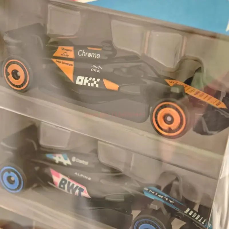 Original Hot Wheels X Formula 1 1/64 5 Packs Moneygram Haas F1 Team Kick Sauber F1 Team Collectible Car Toy Diecast Vehicle Gift
