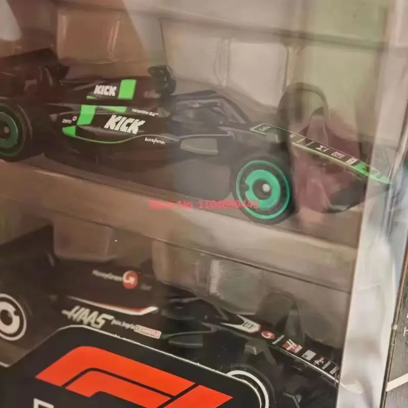 Original Hot Wheels X Formula 1 1/64 5 Packs Moneygram Haas F1 Team Kick Sauber F1 Team Collectible Car Toy Diecast Vehicle Gift