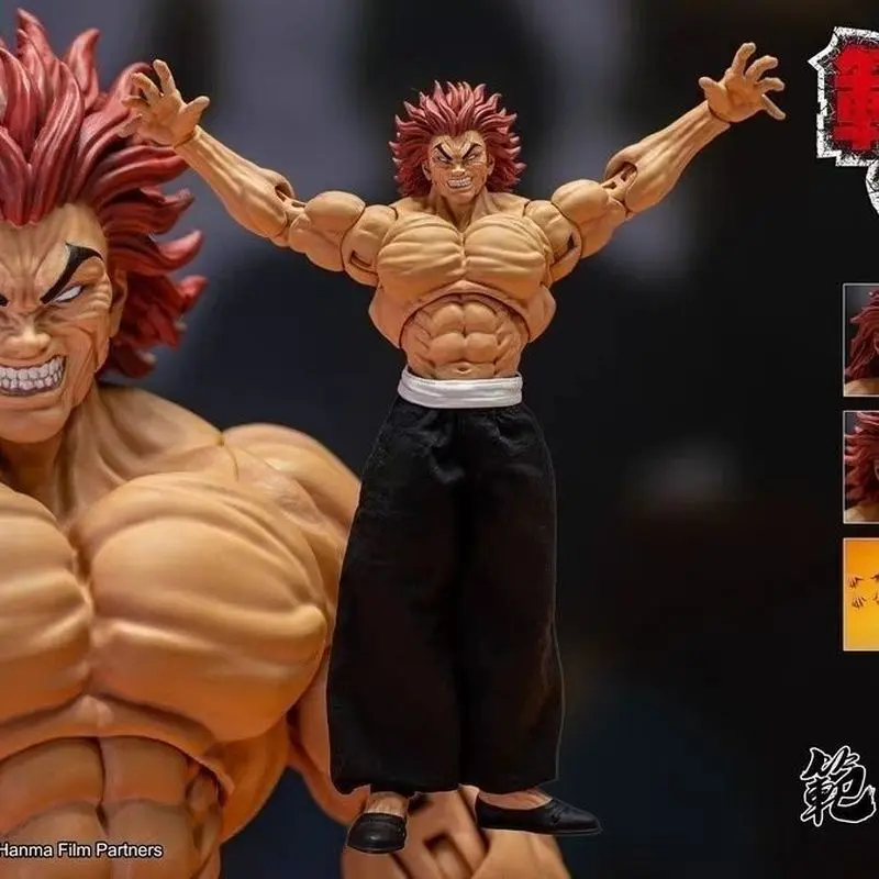 Action Figure ST Baki Hanma Son Of Ogre Hanma Yuujiro PVC Model Toys Anime The Strongest Organisms Ko Yujiro Movable Figurine