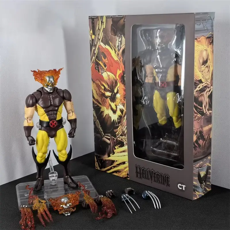 Ct Toys Wolverine Deadpool Anime Figure Mafex 138 Deadpool 3 Movie Action Figure Figurine Model Statue Collection Toys Gifts