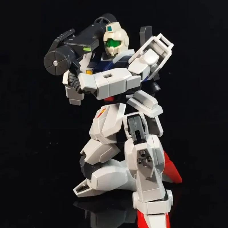 Kk Model RX-79g Ground Type Hguc 1/144 Scale Action Figure Collectible Toy with Airborne Backpack And Parachute Assembly Kit