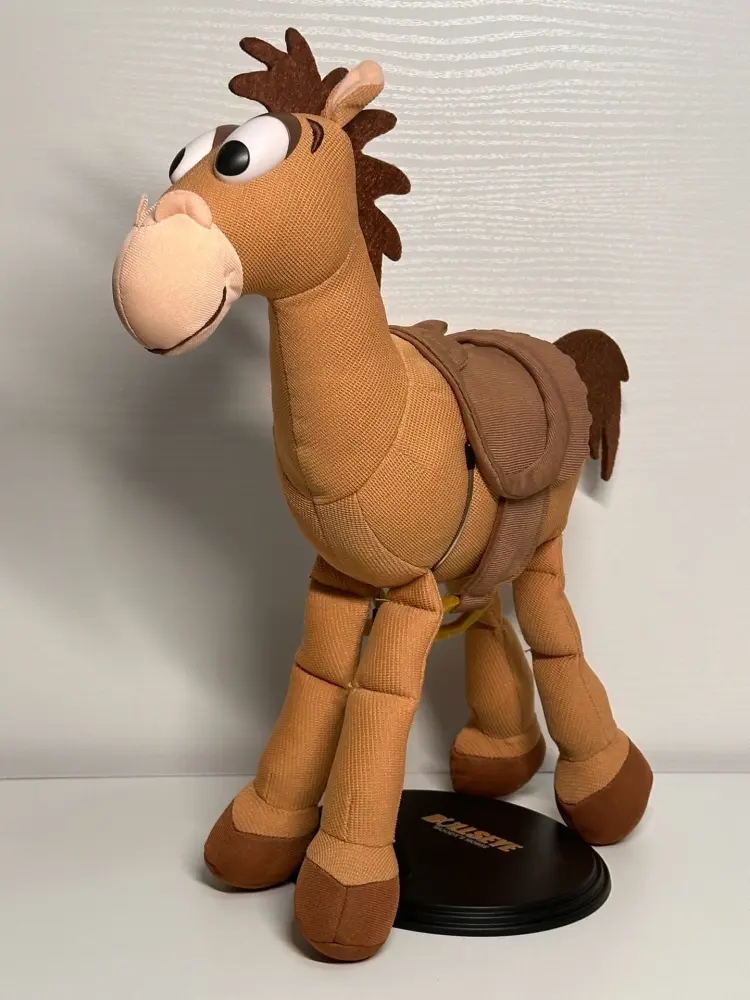 Toy Story Woody Mounts Bullseye Horse Fabric Dolls Kids Toys Cartoon Anime Decoration Gift Woody Jessie Bracket Accessories