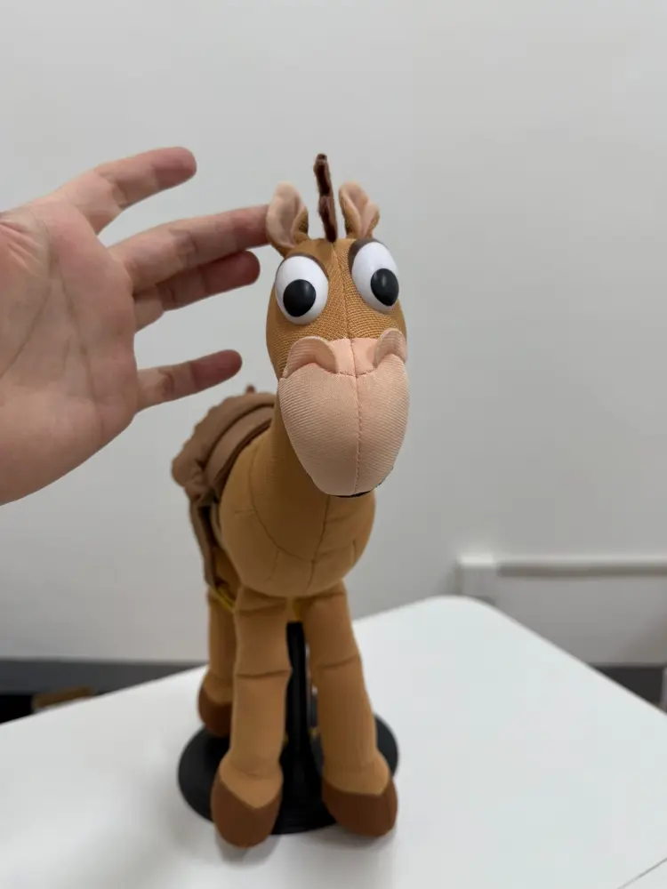 Toy Story Woody Mounts Bullseye Horse Fabric Dolls Kids Toys Cartoon Anime Decoration Gift Woody Jessie Bracket Accessories