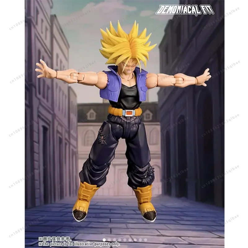 Demoniacal Fit Shf Dragon Ball Z Super Saiyan Action Figure Trunks The Boy From The Future Son of Tomorrow In Stock Model Toys