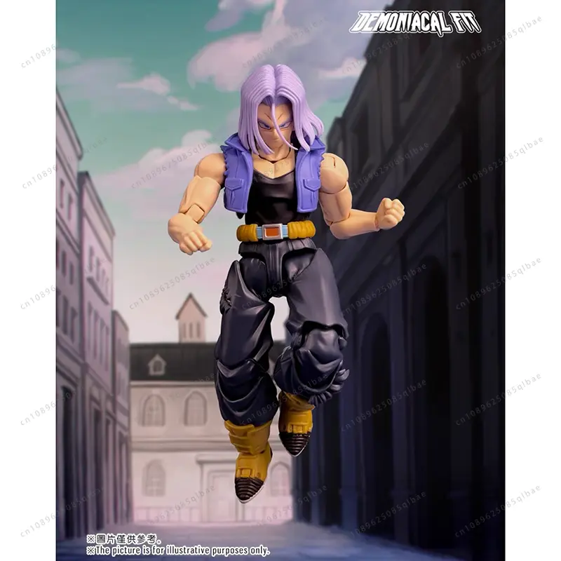 Demoniacal Fit Shf Dragon Ball Z Super Saiyan Action Figure Trunks The Boy From The Future Son of Tomorrow In Stock Model Toys