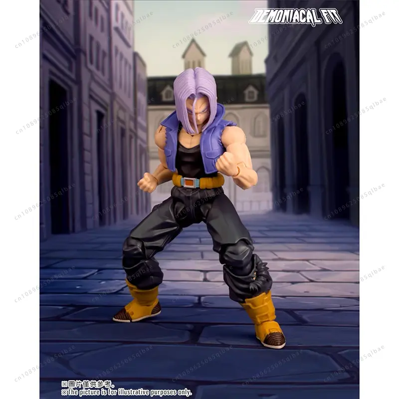 Demoniacal Fit Shf Dragon Ball Z Super Saiyan Action Figure Trunks The Boy From The Future Son of Tomorrow In Stock Model Toys