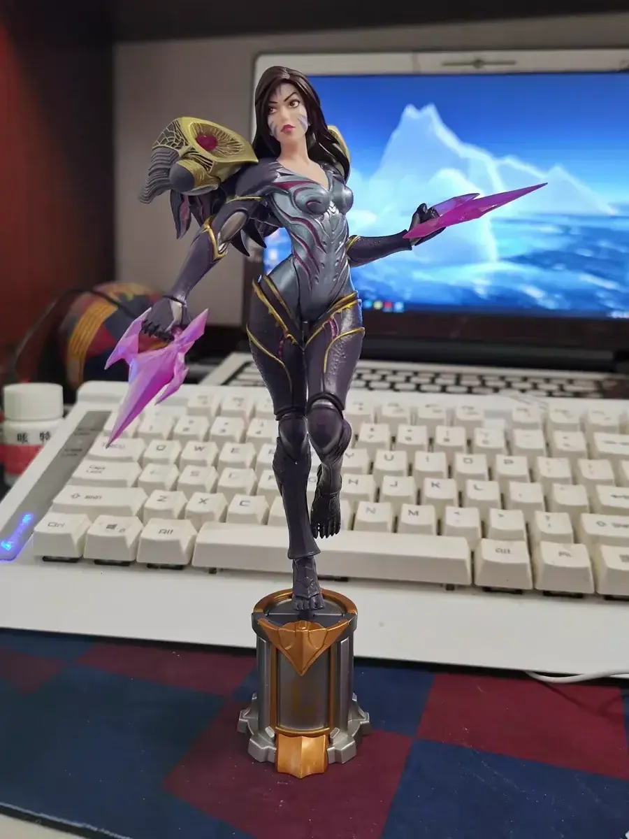Original League of Legends Jinx Figure Arcane 2 Anime Figures Game Periphery Desk Decoration Ornament Children Gift 3D Pen Toy