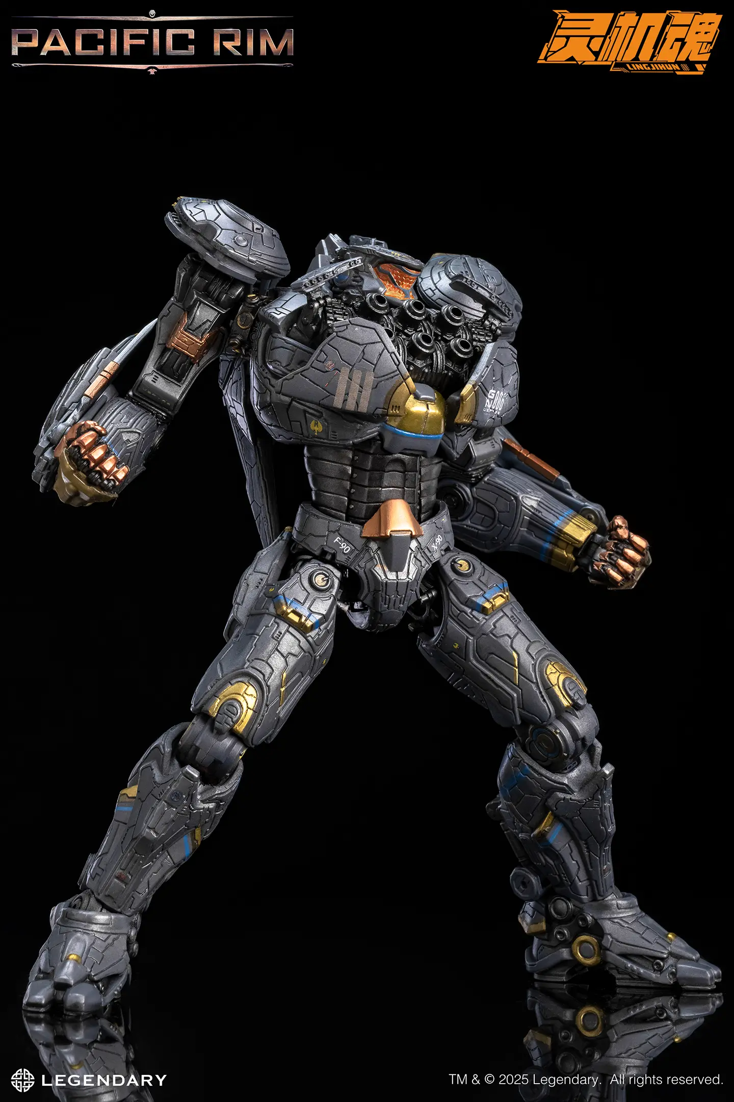 LING JIHUN Original Pacific Rim Striker Eureka 8-inch 20CM LED Light Emitting Action Figures Toy Collection【Pre sale Q4 2025】