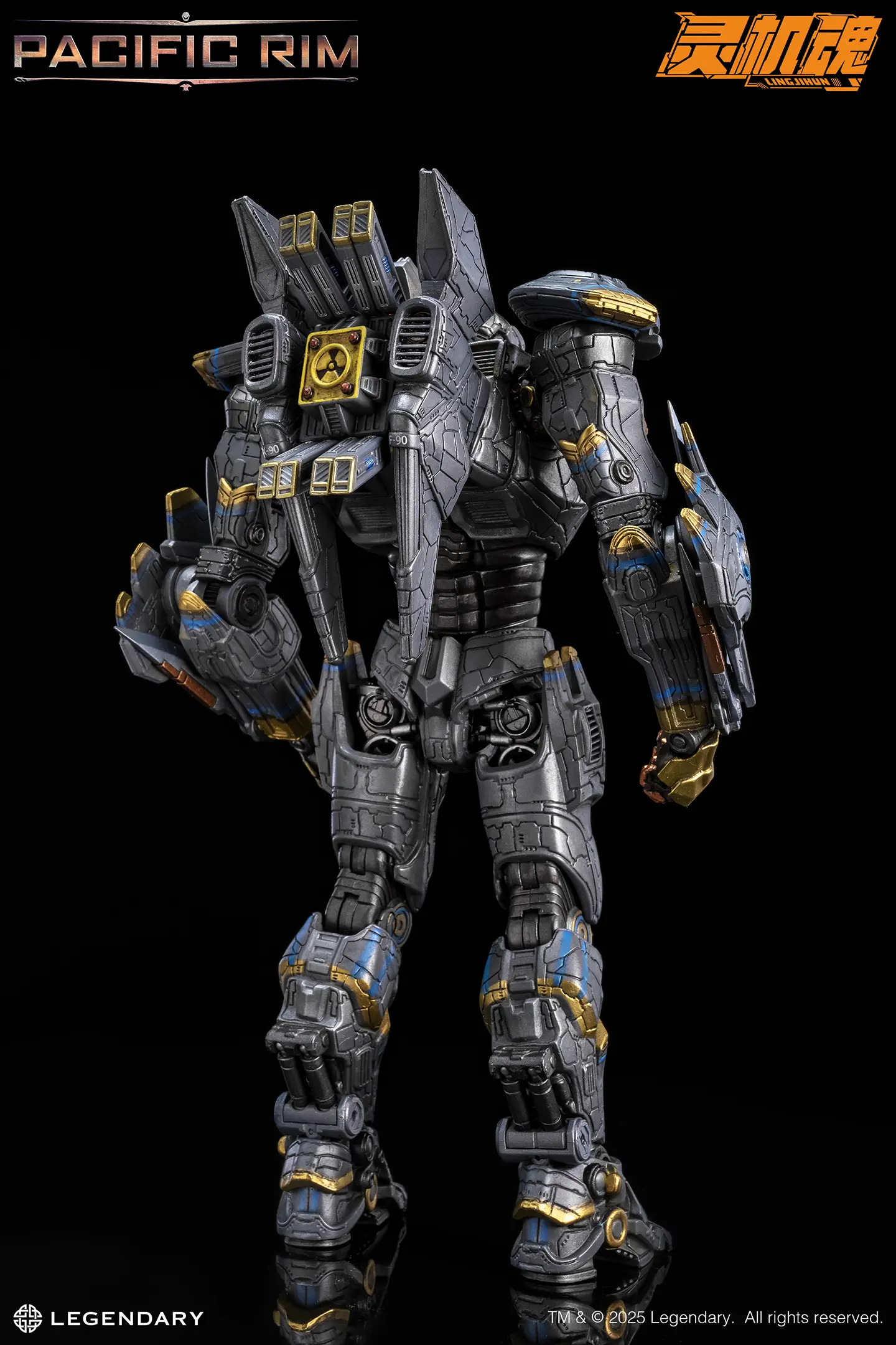 LING JIHUN Original Pacific Rim Striker Eureka 8-inch 20CM LED Light Emitting Action Figures Toy Collection【Pre sale Q4 2025】
