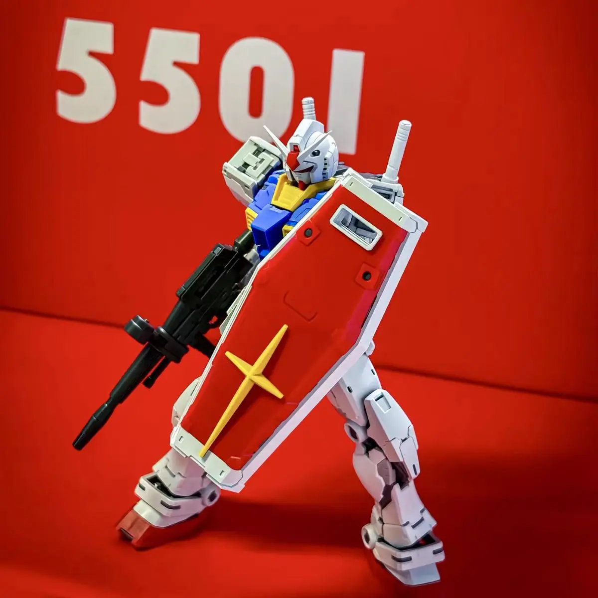 Mask Repair Version Changlong 5501rg 1/144 Yuanzu 2.0 Assembled Model Rgurx-78-2 Boy Toy Figurine High Version Replica
