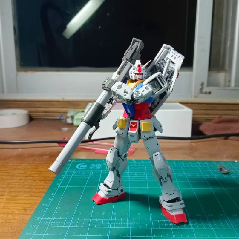 Mask Repair Version Changlong 5501rg 1/144 Yuanzu 2.0 Assembled Model Rgurx-78-2 Boy Toy Figurine High Version Replica