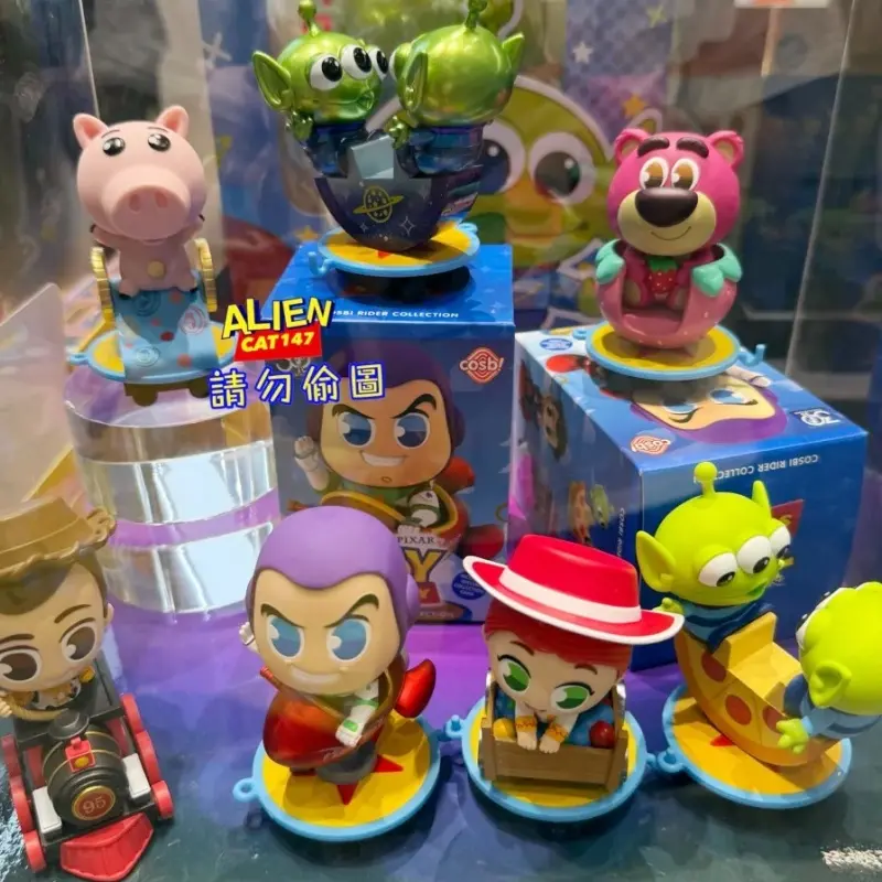 Disney Toy Story 30th Anniversary Classic Character Blind Box Figure Hottoys Collectible Buzz Lightyear Woody Jessie Alien toys
