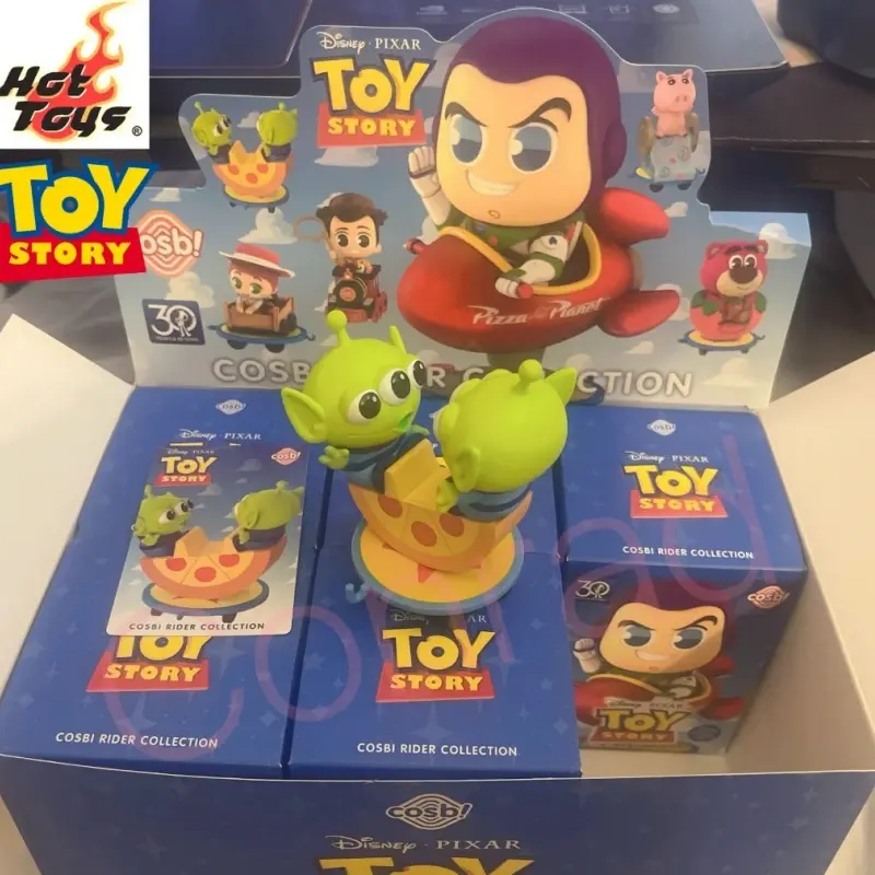 Disney Toy Story 30th Anniversary Classic Character Blind Box Figure Hottoys Collectible Buzz Lightyear Woody Jessie Alien toys