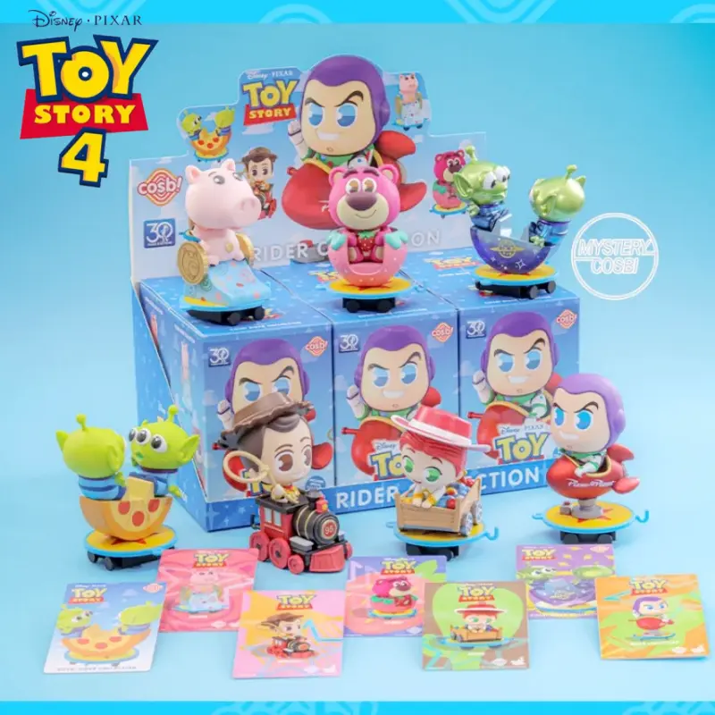 Disney Toy Story 30th Anniversary Classic Character Blind Box Figure Hottoys Collectible Buzz Lightyear Woody Jessie Alien toys