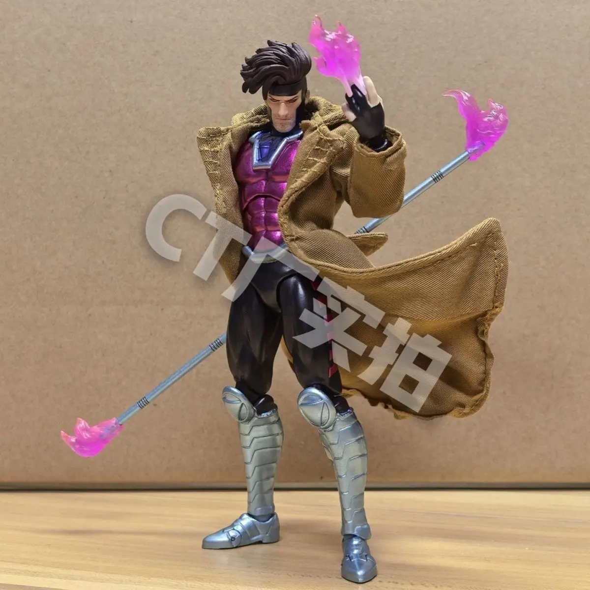 IN-STOCK CT Toys Gambit Figure Mafex 131 Figurine SHF X-Men Wolverine Action Figure PVC Statue Model Figurine Kids Toy Gifts