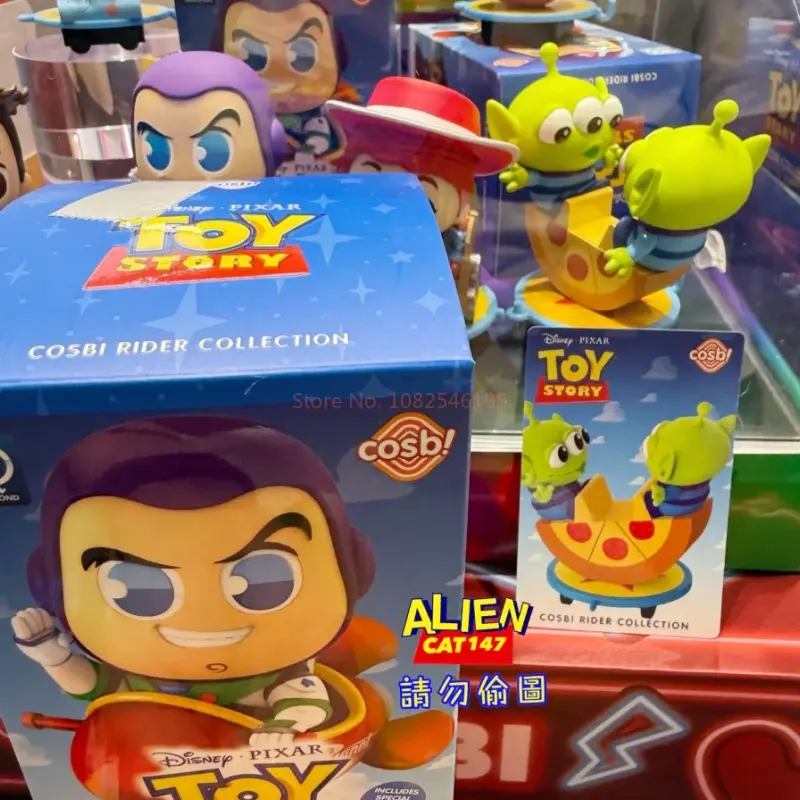 Disney Toy Story 30th Anniversary Classic Character Blind Box Figure Hottoys Collectible Buzz Lightyear Woody Jessie Alien toys