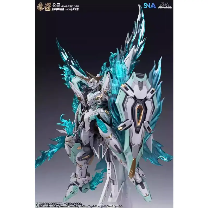 SNAA Emperor Series FPAA 1/100 Cangyan Soul Fire Lord YR-04 Figures Assembled Model Toy Collection Gift