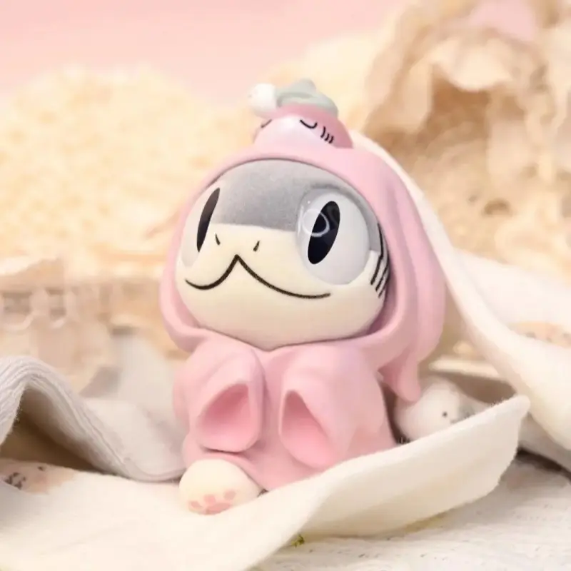 Tianwen Kadokawa Shark Kitty Figure Doll Blind Box Collectible Toy Model Ornament Decor Customizable Surprise Gift For Birthday