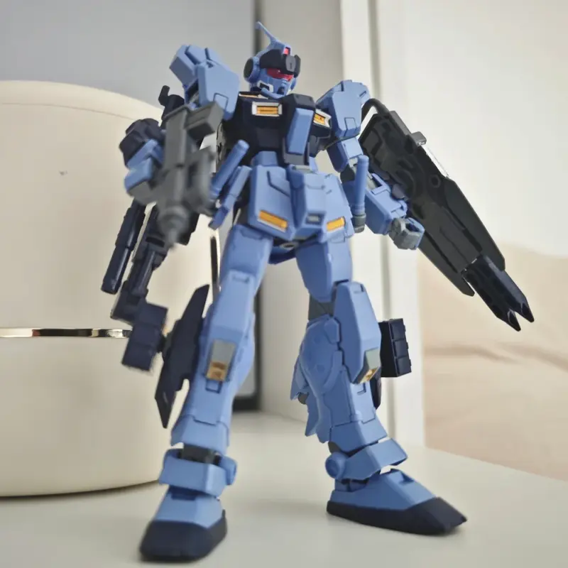 HGUC 1/144 RX-80PR Pale Rider Land-Combat Type Heavy-Equipment Mech Assembly Model Kit Action Figures Decoration Kids Toy Gift