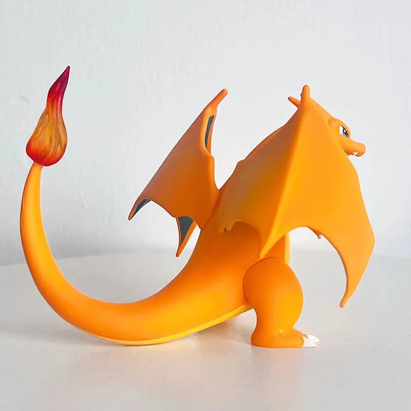 Anime Figure 9cm PokeMon GK Figures Charizard Fire Dinosaur Anime Action Figure Pvc Statue Model Doll Kid Toy Gift