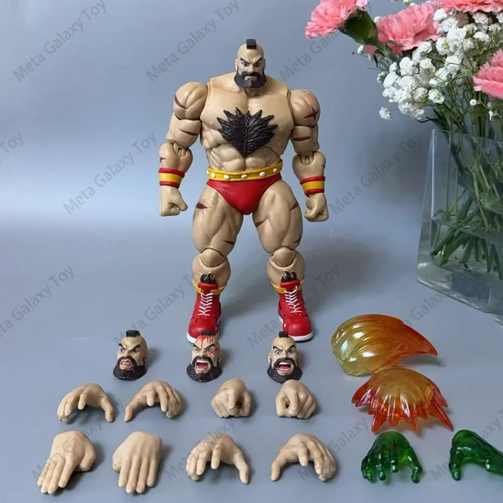 Storm Toys 1/12 ZANGIEF Street Fighter 2 Series  Action Figure Full Set 6" Figurine Collection Movable Model Custom Toys Gifts