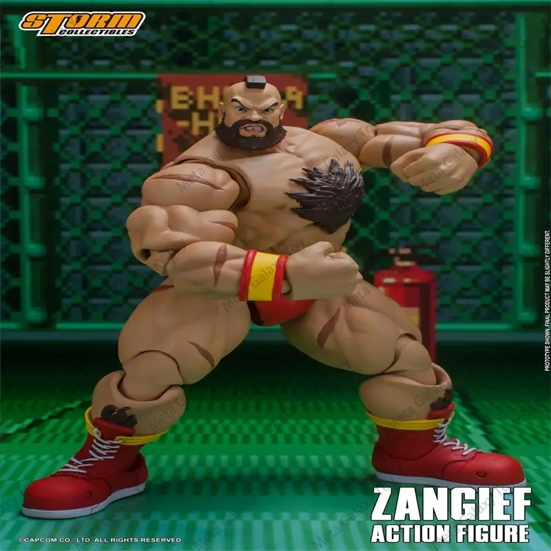 Storm Toys 1/12 ZANGIEF Street Fighter 2 Series  Action Figure Full Set 6" Figurine Collection Movable Model Custom Toys Gifts