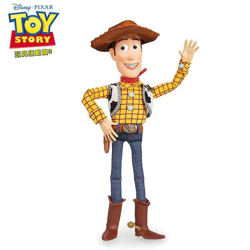 40cm Toy Story Talking Woody Cartoon Action Figure Collectible Model Toy Creative Adorable Doll For Kids Birthday Christmas Gift