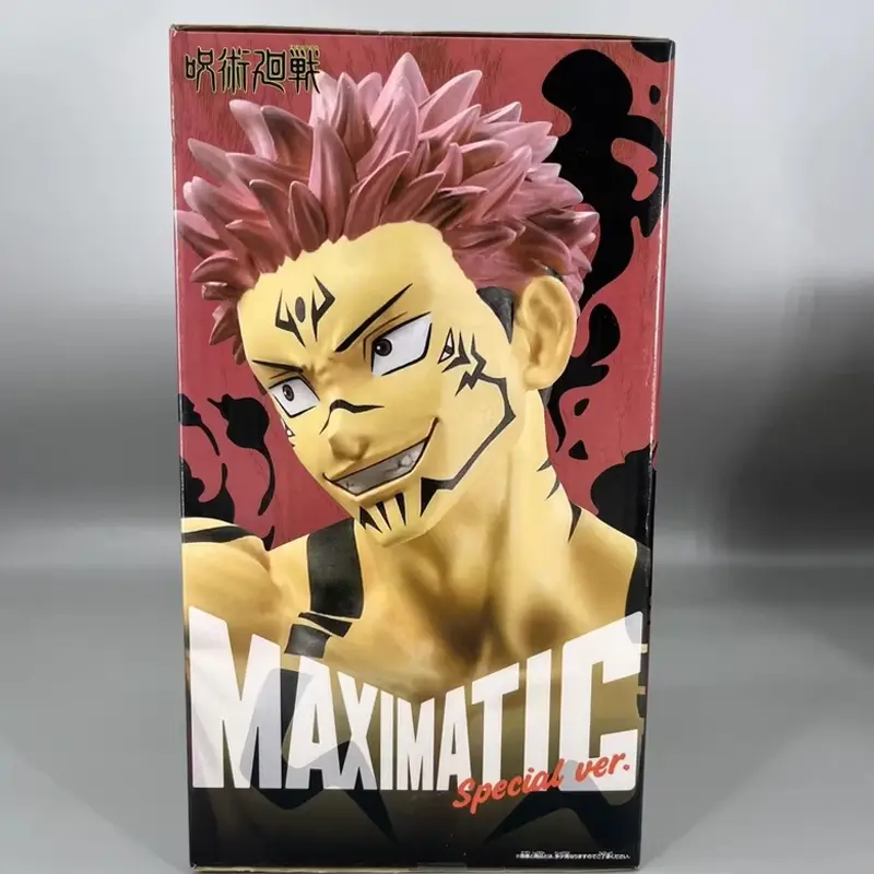 In Stock BANDAI Original BANPRESTO MAXIMATIC Jujutsu Kaisen Ryomen Sukuna Special Color Anime Figure Model Toy Ornament Gift Kid