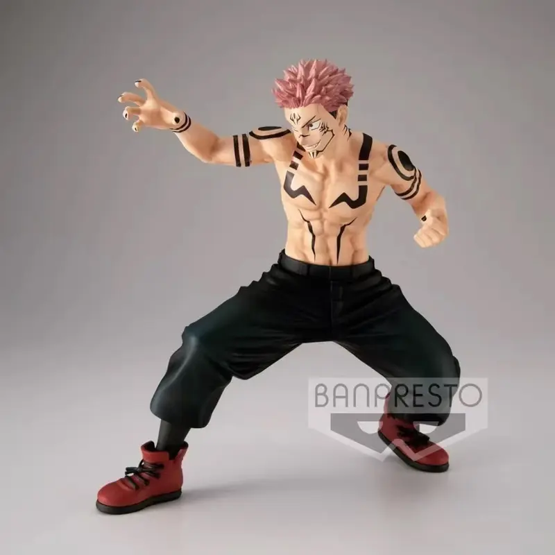 In Stock BANDAI Original BANPRESTO MAXIMATIC Jujutsu Kaisen Ryomen Sukuna Special Color Anime Figure Model Toy Ornament Gift Kid