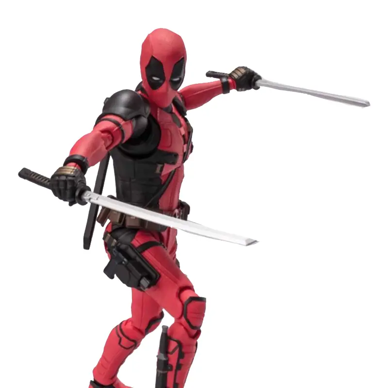 SHF Deadpool 3 Action Figures Movie Version X-Men Wade Winston Wilson Figures PVC Movable Collection Model Toys Birthday Gifts