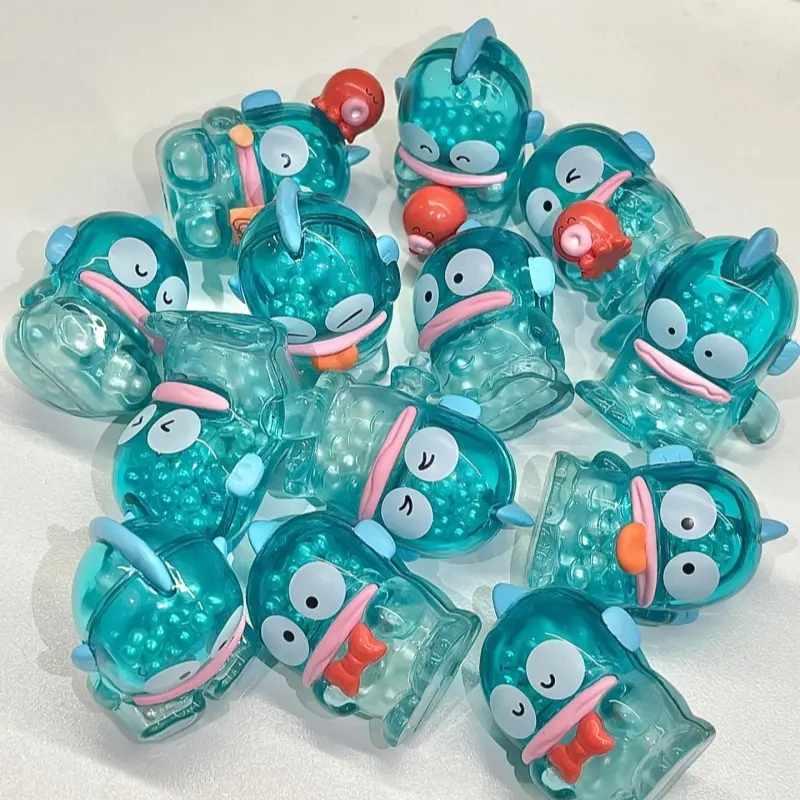 Sanrio Hamilton Holiday Series Ugly Fish Blind Box - Mystery Stackable Toy Figice Hangyodon Surprise Gift for Trendy Collectors