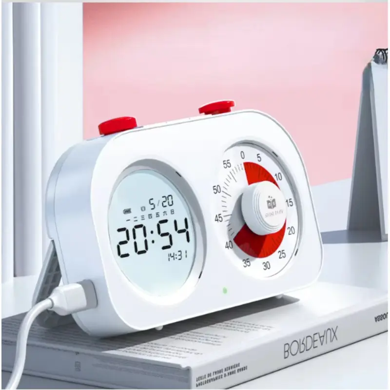 Visual Timer Super Countdown Visual Timer Suitable for Children Adult Durable Mechanical Time Management Tool Visualization