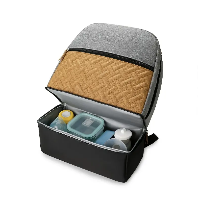 Baby Bag Diaper Bag Backpack Baby Bottle Bag for Parents Stylish Baby Bag OrganizerSophisticated and Spacious Mommy Bag