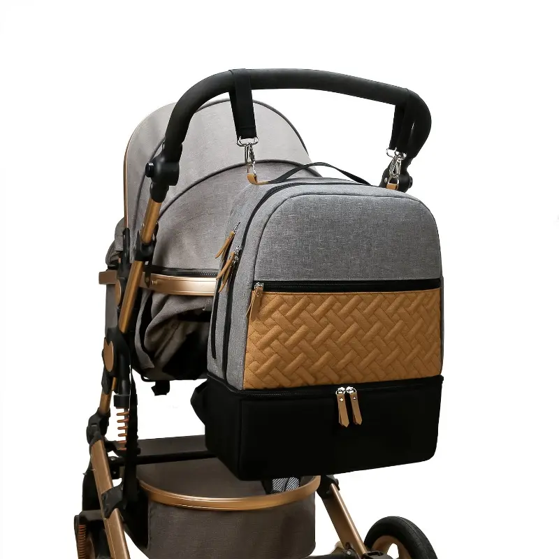 Baby Bag Diaper Bag Backpack Baby Bottle Bag for Parents Stylish Baby Bag OrganizerSophisticated and Spacious Mommy Bag