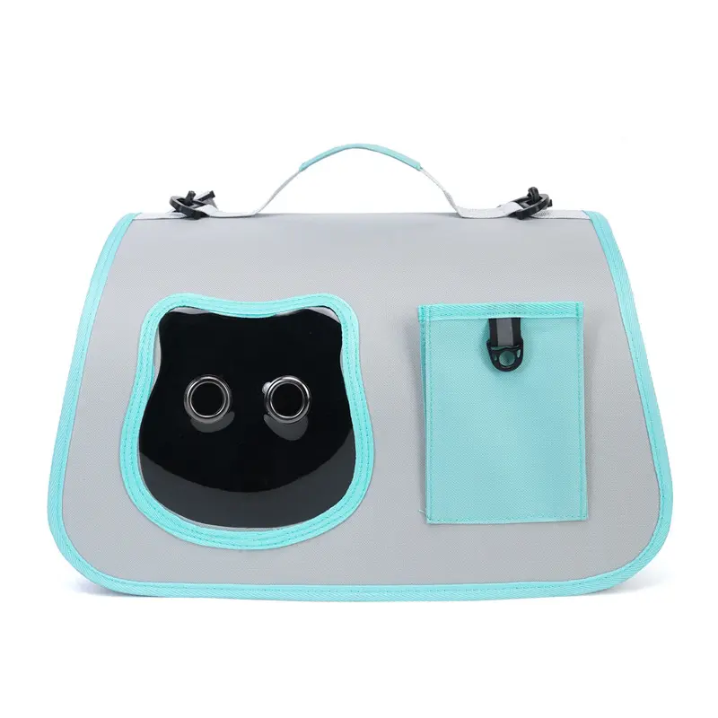 Cat Bag Portable Dog Tote Bag Breathable Backpack Carrier Small Dog Foldable Cat Carrier Large Space Travel Transport