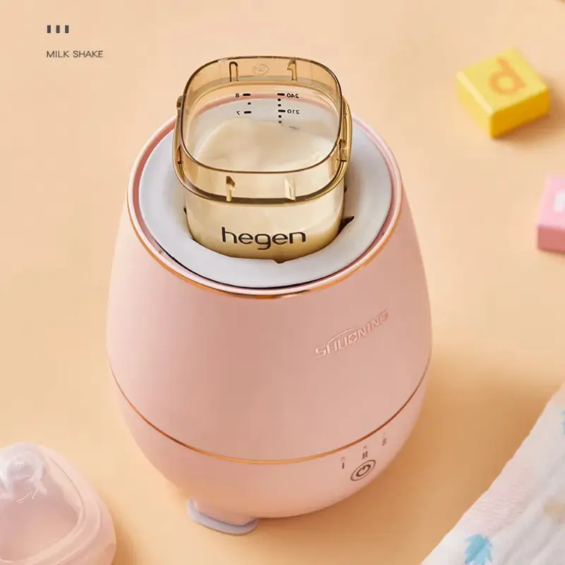 Baby Milk Shaker Portable Wireless Milk Powder Mixer Multi-function Timed Electric Milk Frother Milk Powder Blender