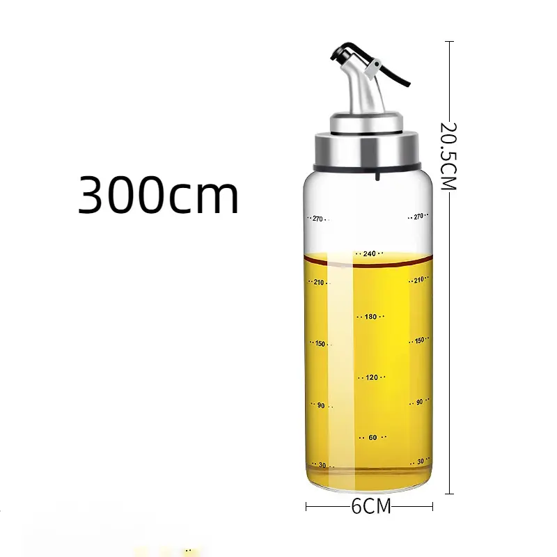 Cooking Seasoning Oil Bottle Sauce Bottle Glass Storage Bottles for Oil and Vinegar Oil Dispenser For Kitchen