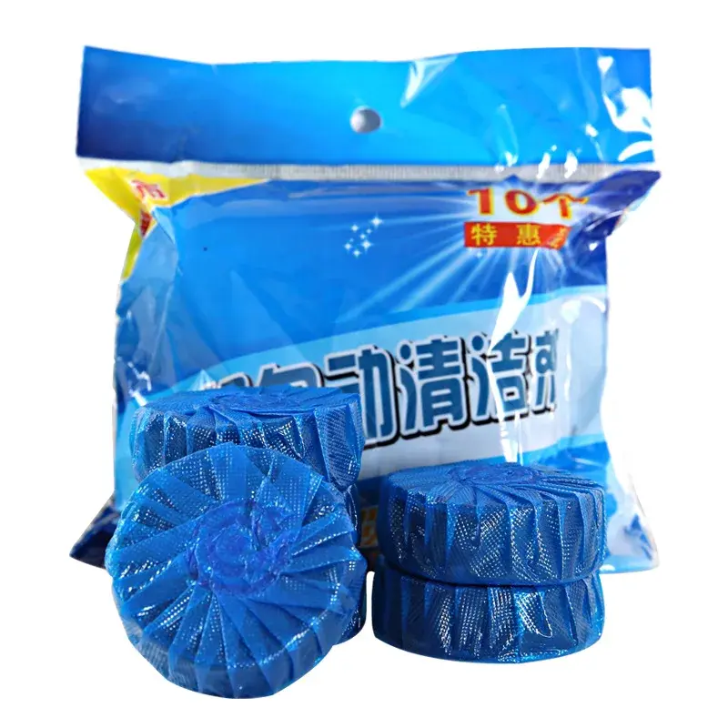 Automatic Flushing Blue Bubble Toilet Bowl Cleaner Bathroom Freshener Toilet Restroom WC Tablets Cleanning Flush Tool