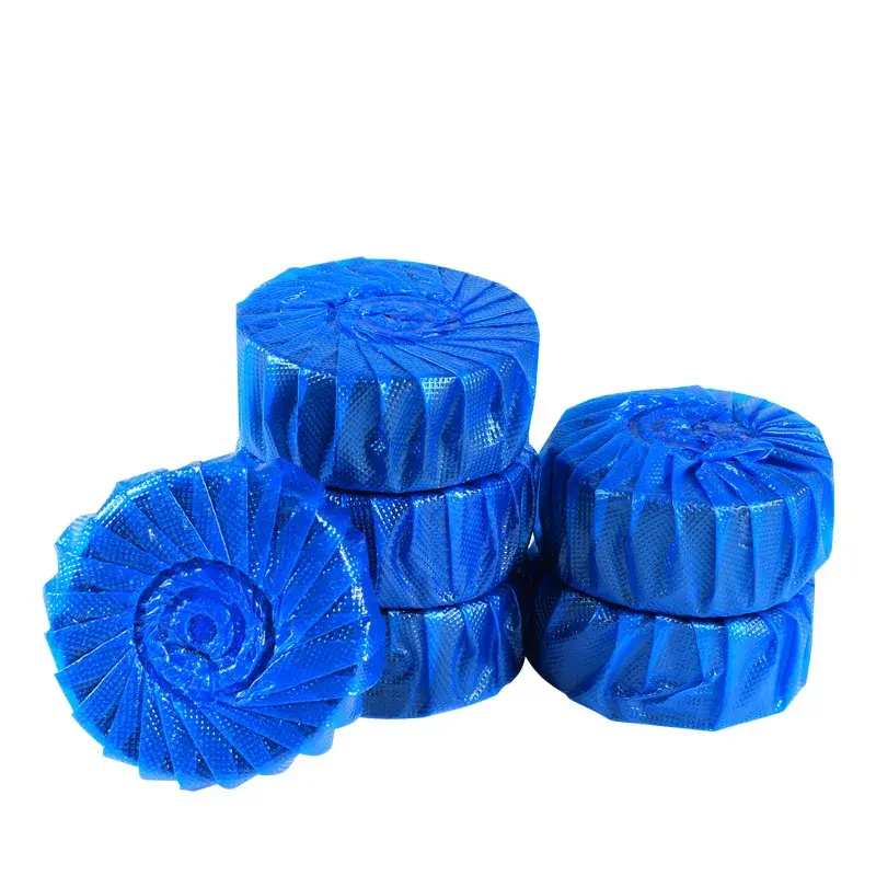 Automatic Flushing Blue Bubble Toilet Bowl Cleaner Bathroom Freshener Toilet Restroom WC Tablets Cleanning Flush Tool