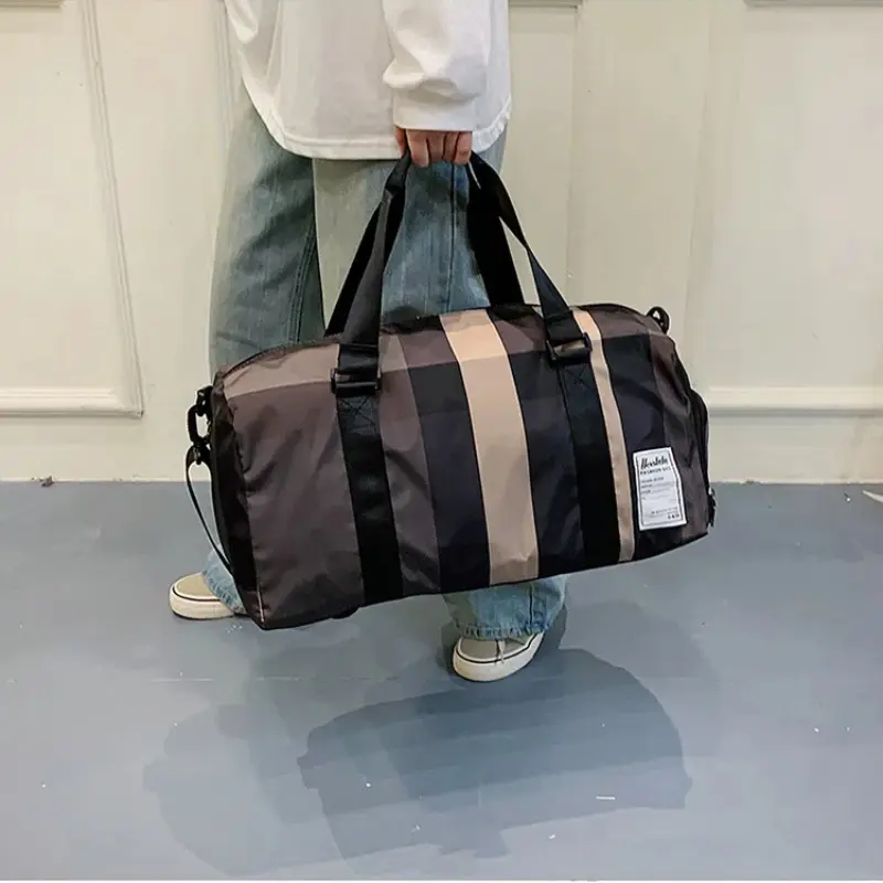 Large Capacity Crossbody Bags Travel Bag Handheld Multi-function Outdoor Luggage Bag Dry Wet Separation Exercise Bag Waterproof