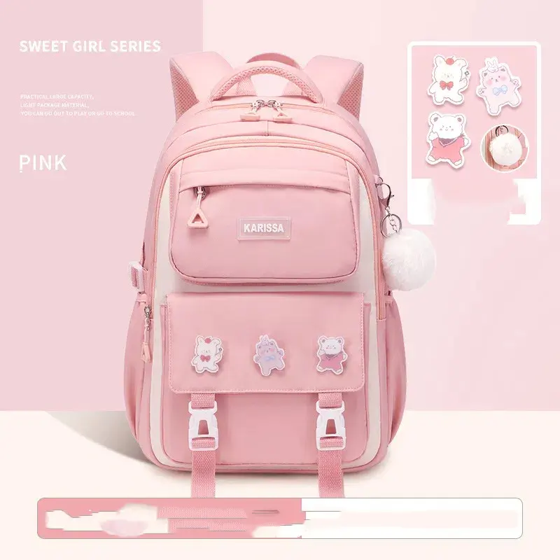 Kids Backpack Children School Bags for Girls Orthopedic School Backpack Waterproof Primary Schoolbag Book Bag
