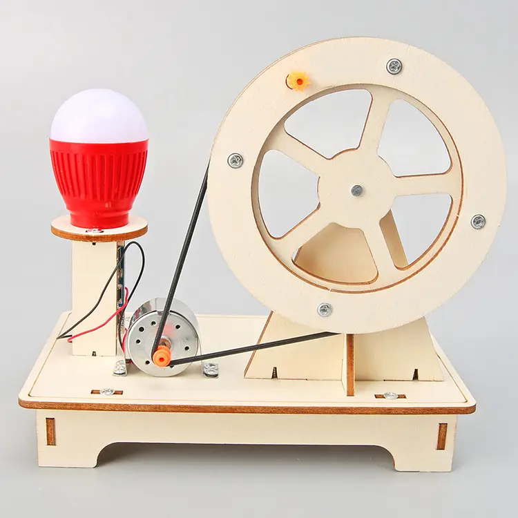 Scientific Experiment Manual Generator DIY Physics Children Educational Manual Toys STEM Experiment Hands-On Ability Tools Gifts