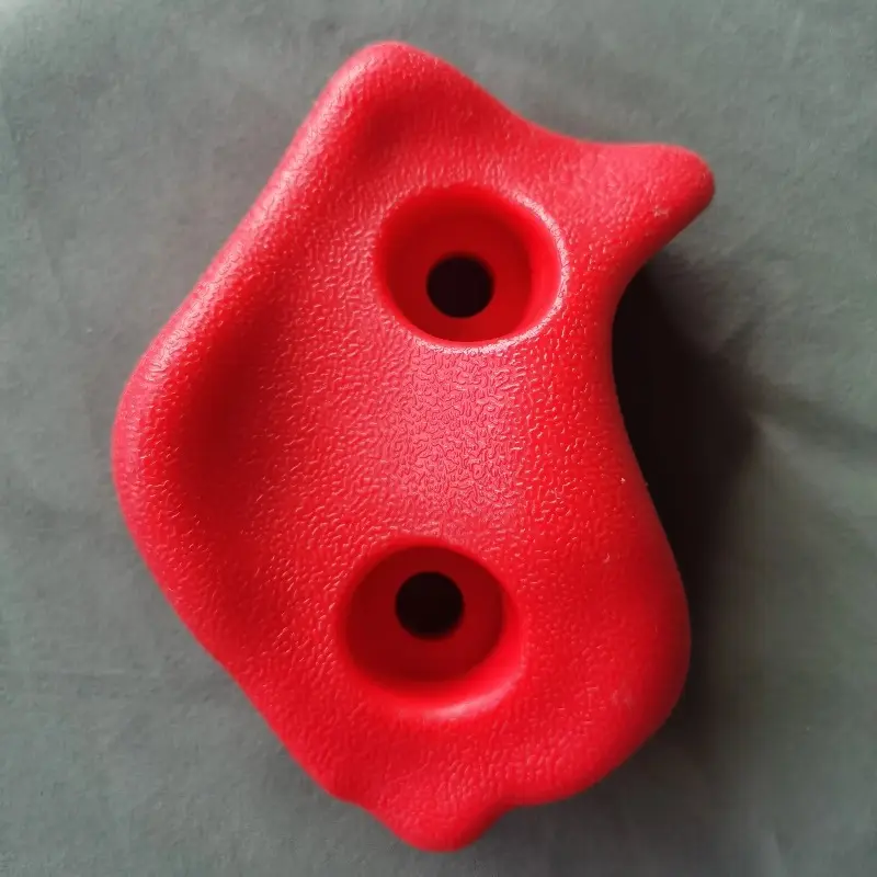 10pcs Kids Plastic Rock Climbing Wall Holds Games Wood Wall Climbing Stones Set Indoor Outdoor Playground DIY Rock Stone Wall ﻿