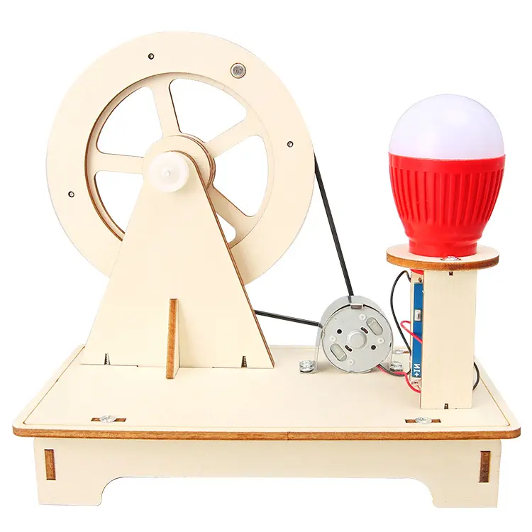 Scientific Experiment Manual Generator DIY Physics Children Educational Manual Toys STEM Experiment Hands-On Ability Tools Gifts
