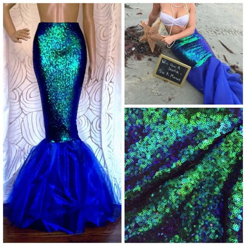 Halloween Cosplay Costume Mermaid Half Body Fish Tail Halloween Costumes for Women Love Live Cosplay Anime Cosplay